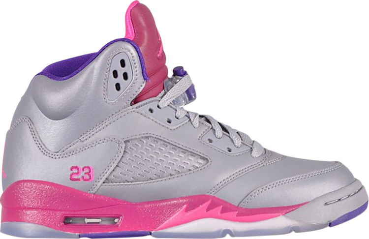 Air Jordan 5 Retro GS 'Cement Grey Pink'