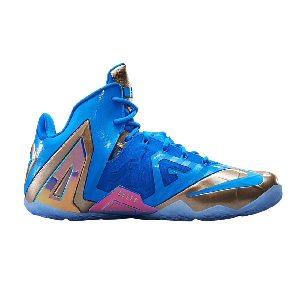 Nike LeBron 11 Elite Collection 'Maison Du LeBron' | Blue | Men's Size 9.5 - 682892-404