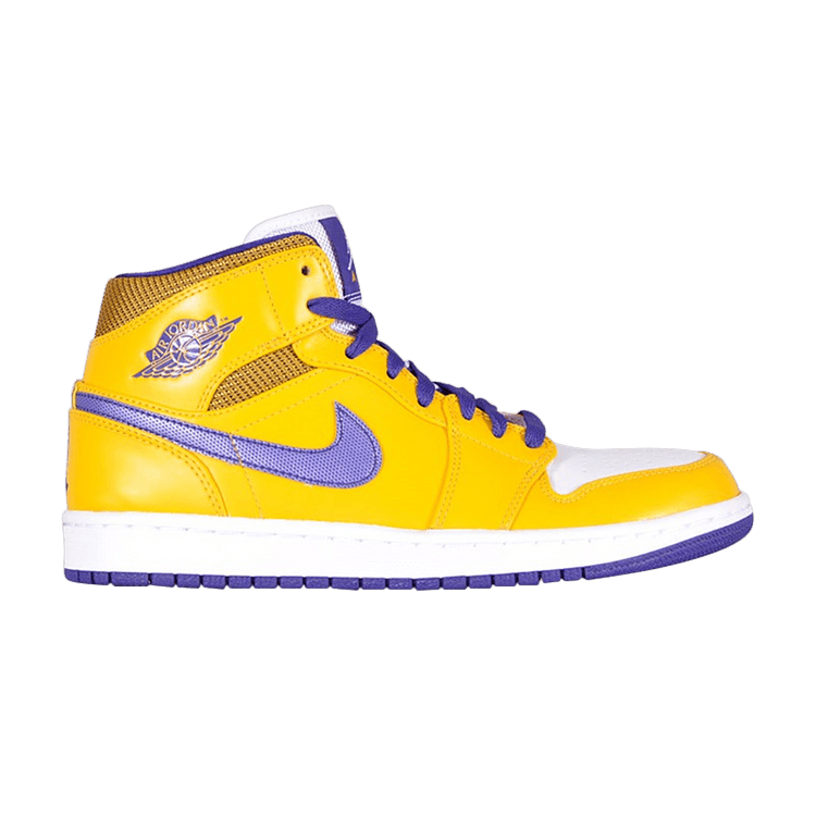 Buy Air Jordan 1 Mid Lakers 554724 708 GOAT CA