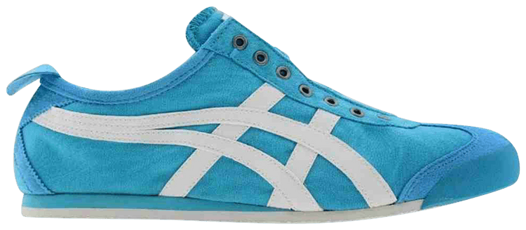 Buy Asics Wmns Mexico 66 Slip-On CV 'Sky Blue White' - D1B7N 4101