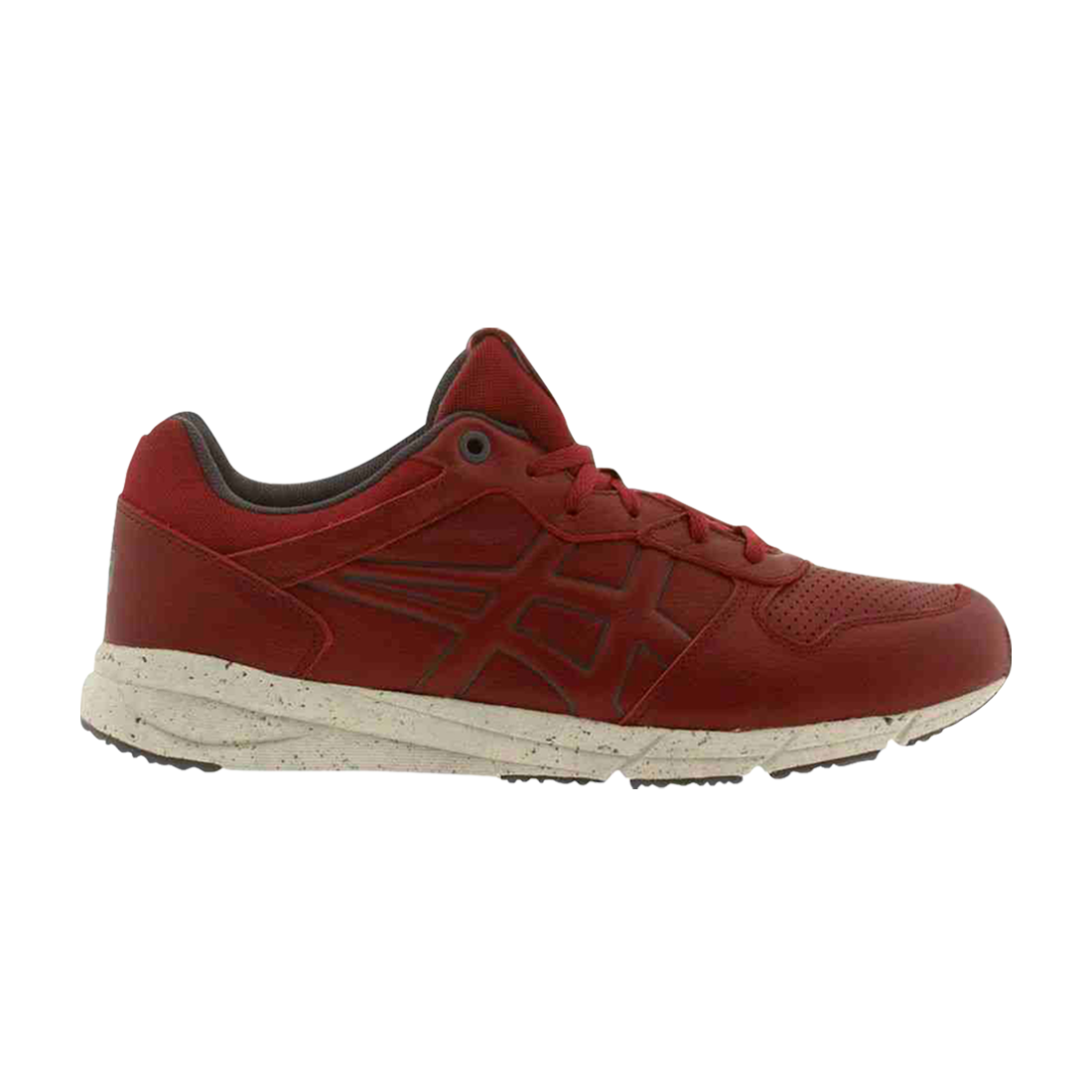 Pre-owned Asics Shaw Runner In Red