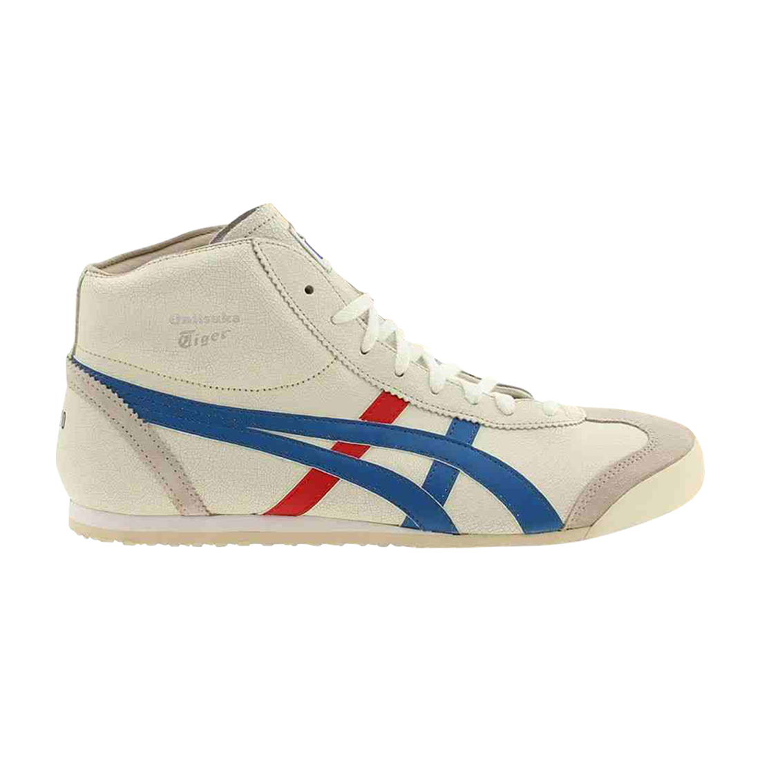 Pre-owned Onitsuka Tiger Mexico Mid Runner 'white Blue Red'