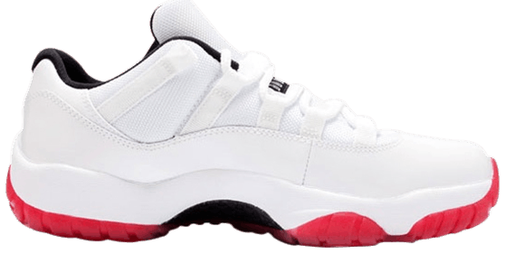 retro 11 low red and black