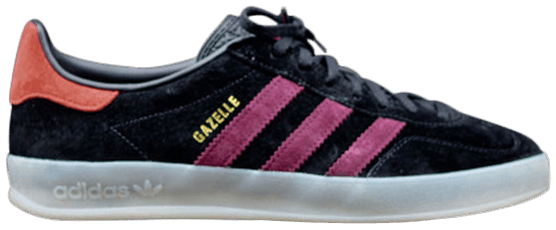 美品　adidas:GAZELLE INDOOR Adidas Gazelle Indoor x Gatsin men's Shoes White Black gum
