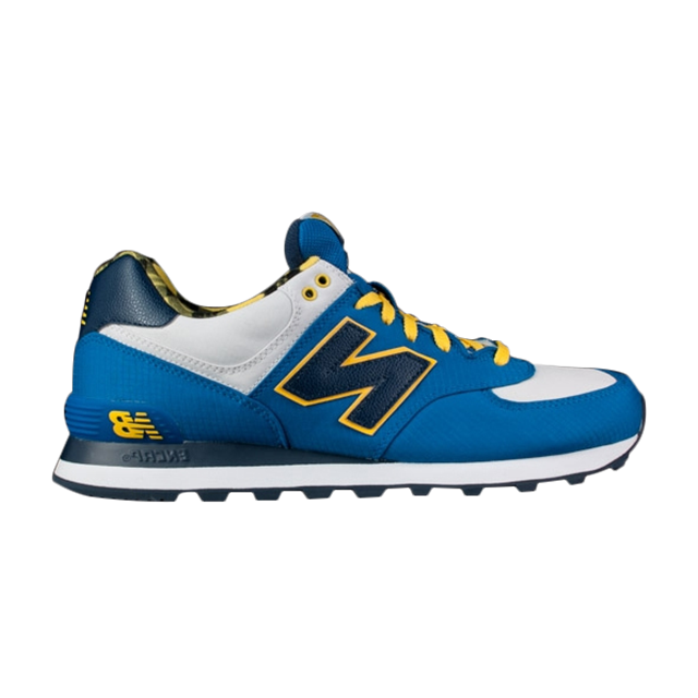 Pre-owned New Balance Ml574 In Blue