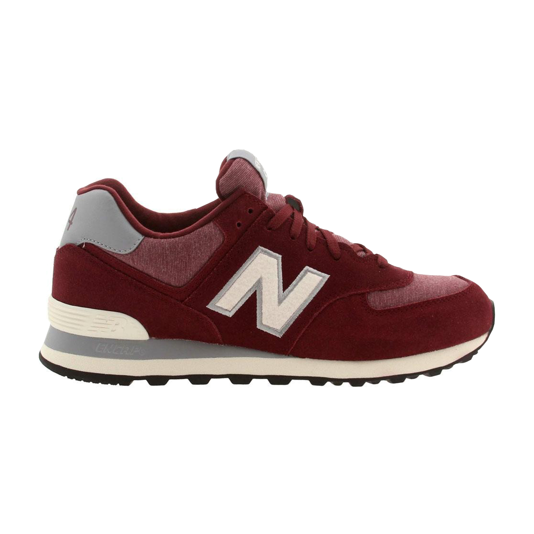 Pre-owned New Balance 574 'burgundy' In Red