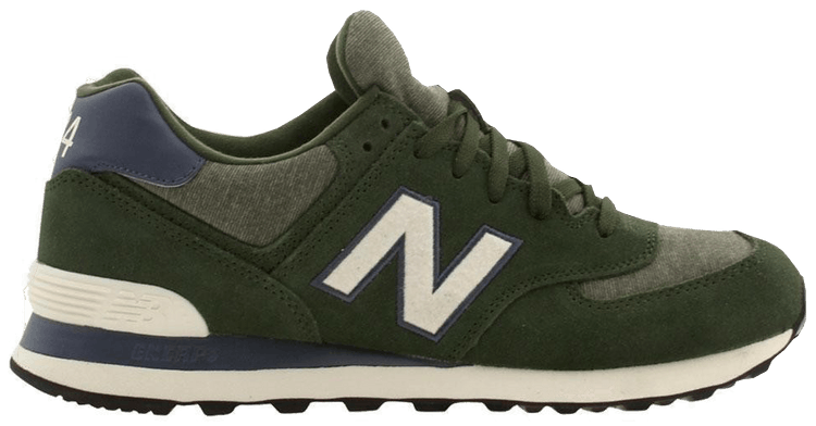 New Balance 574 Green Navy
