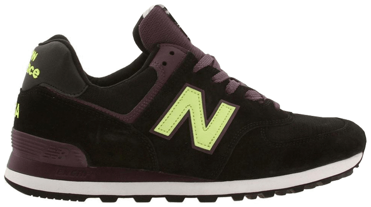 New Balance 574 Black Green