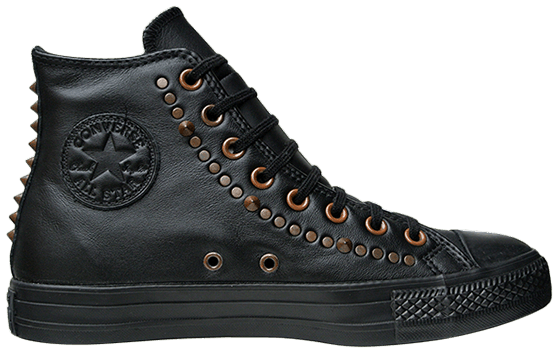 Converse leather studded on sale