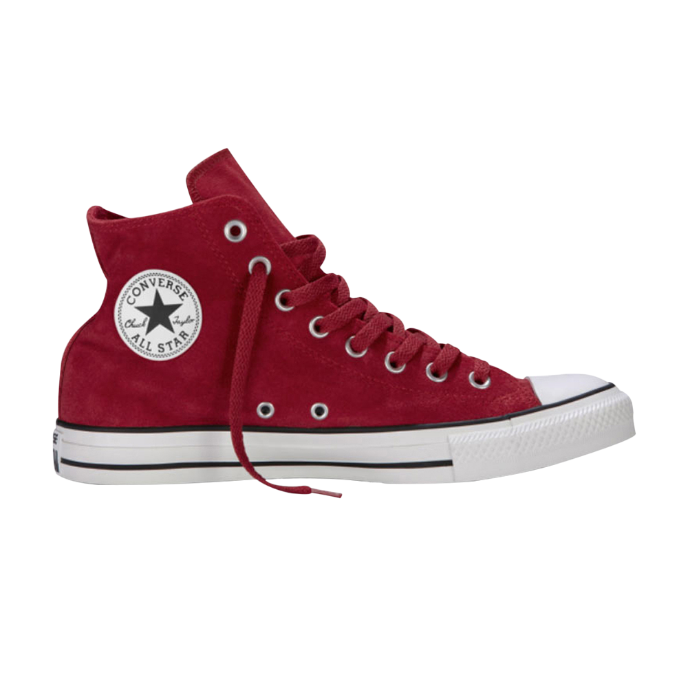 red suede chuck taylors