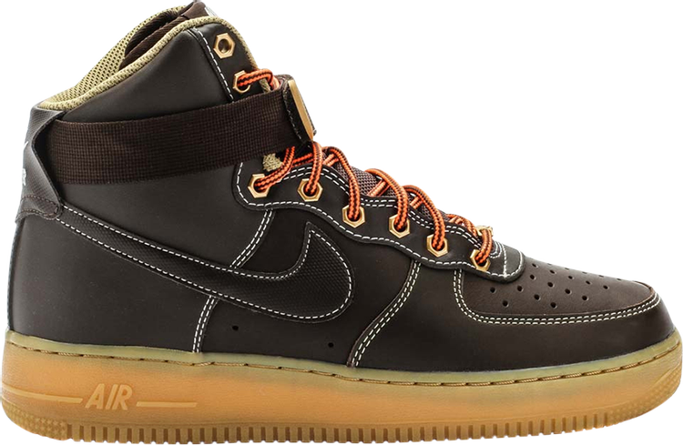 Nike Air Force 1 High '07 Winter Workboot 315121-203 Brown Size 9.5 Men's  US 