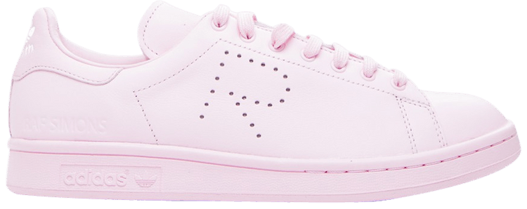 Adidas x raf simons store stan smith clear pink