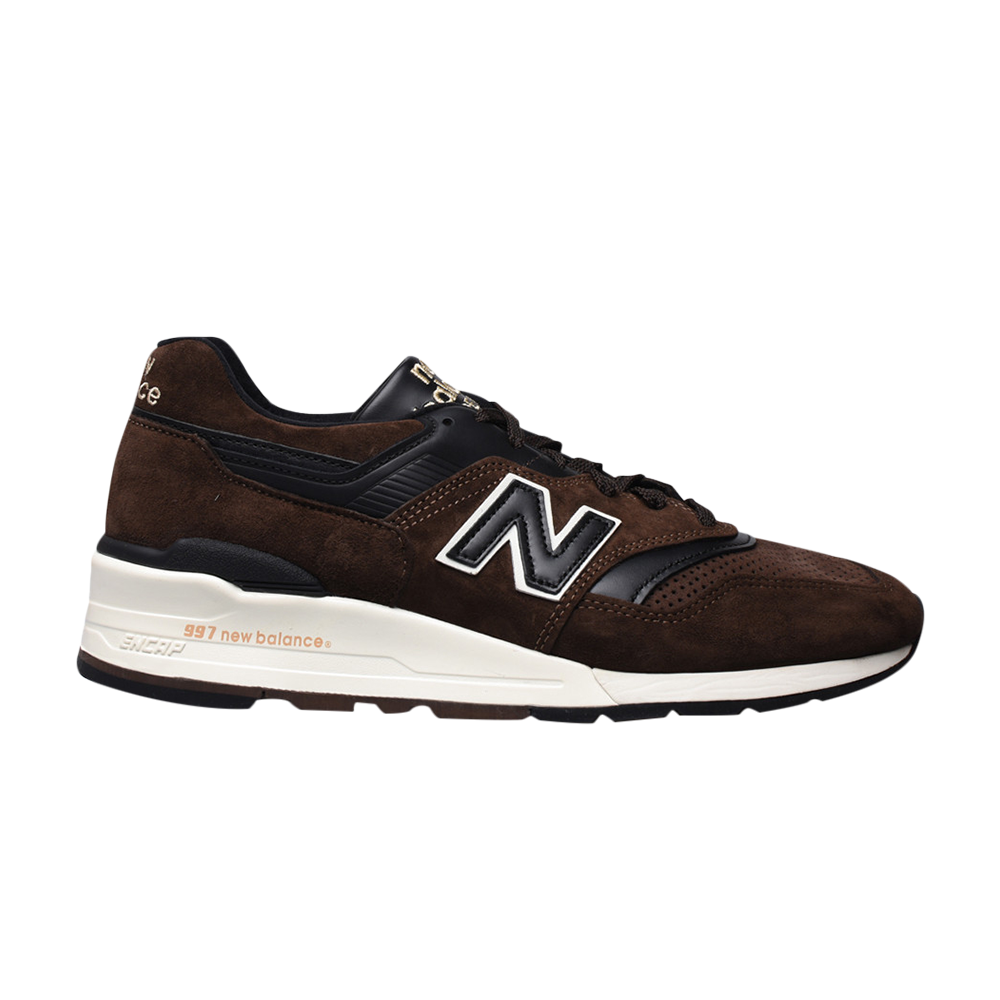 Pre-owned New Balance 997 'distinct Authors' In Brown