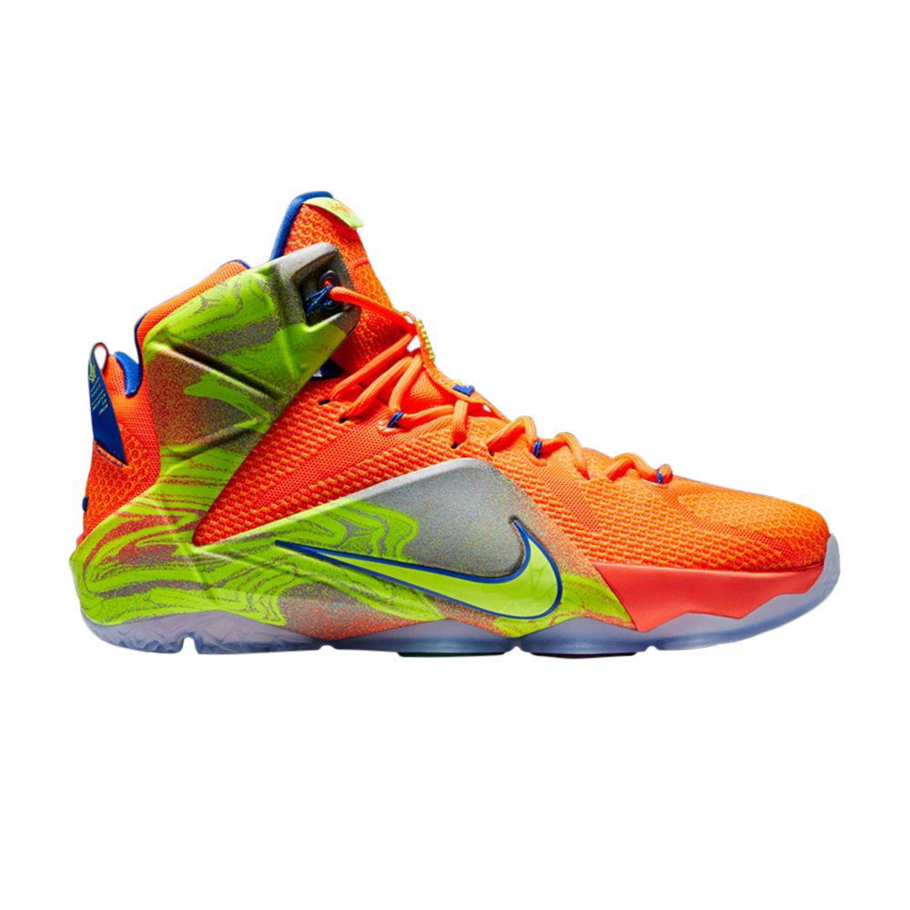 Nike LeBron 12 'Six Meridians' | Orange | Men's Size 9.5