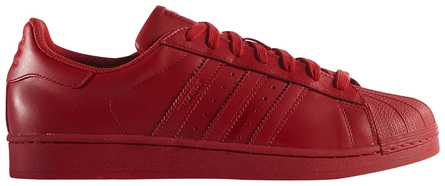 adidas superstar primeknit womens red