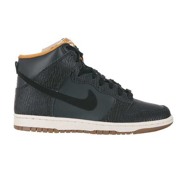 Buy Dunk Hi Skinny Print Anthracite Tiger 543242 004 GOAT