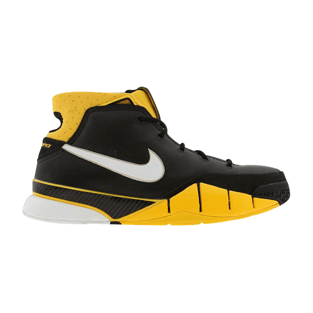Size 11.5 Zoom Kobe 1 Black Maize 2006