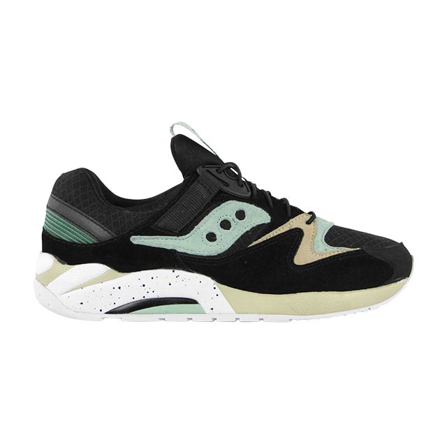 Saucony Grid 9000 x Sneaker Freaker 'Bushwhacker' | Black | Men's Size 11 - S70082-1
