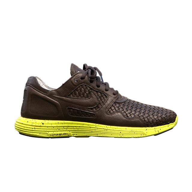 Nike Lunar Flow Woven Leather TZ | Green | Men's Size 8 - 559969-200