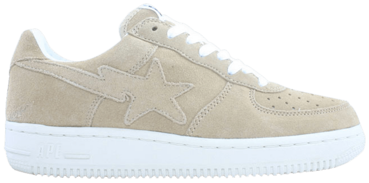 Bapesta FS 018 Suede Low Tan