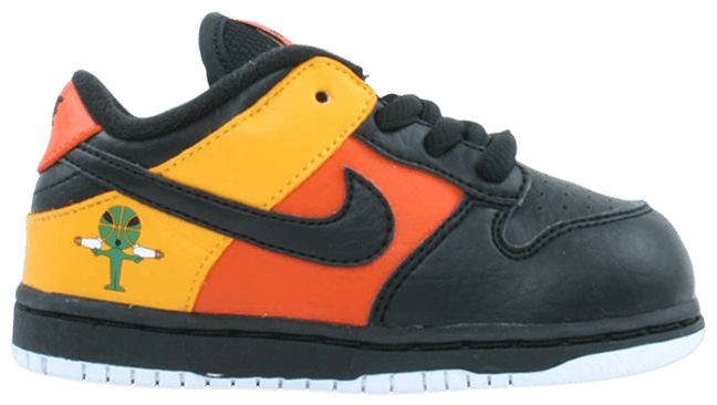 raygun dunks on feet