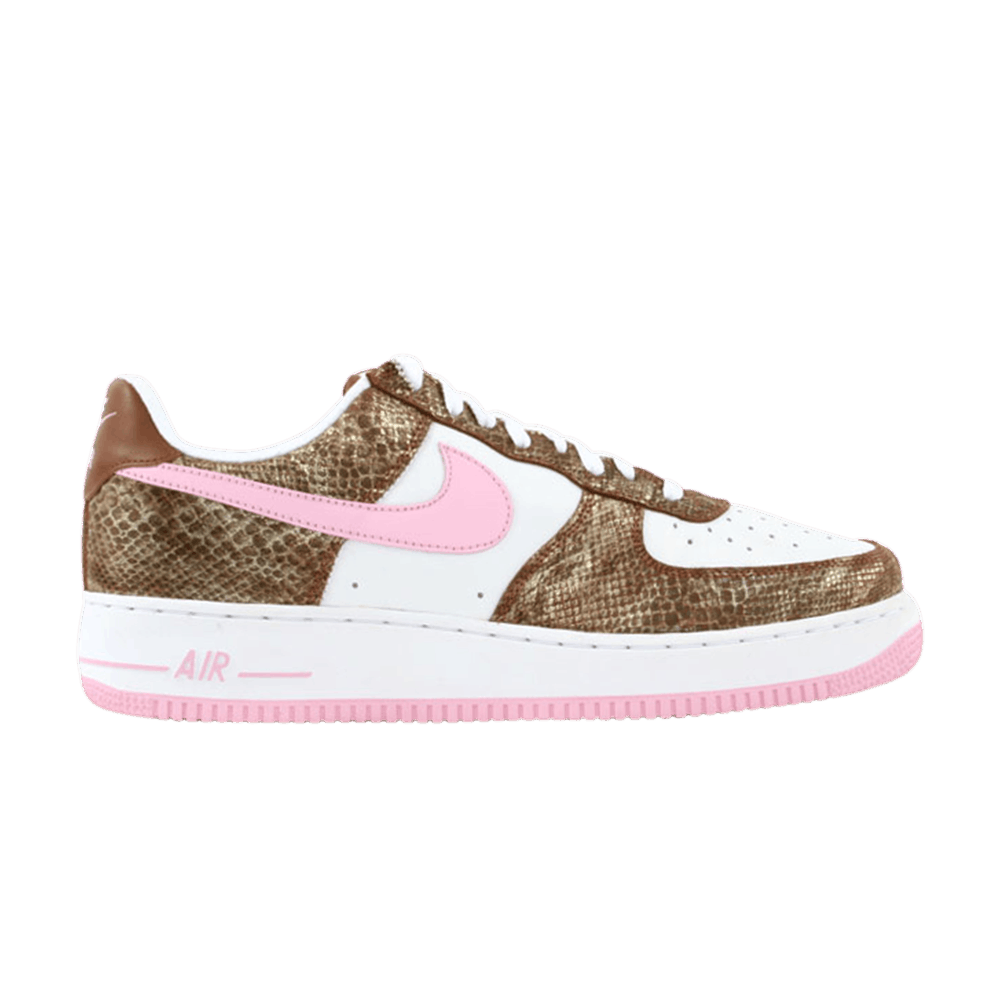 pink and hazelnut air force 1