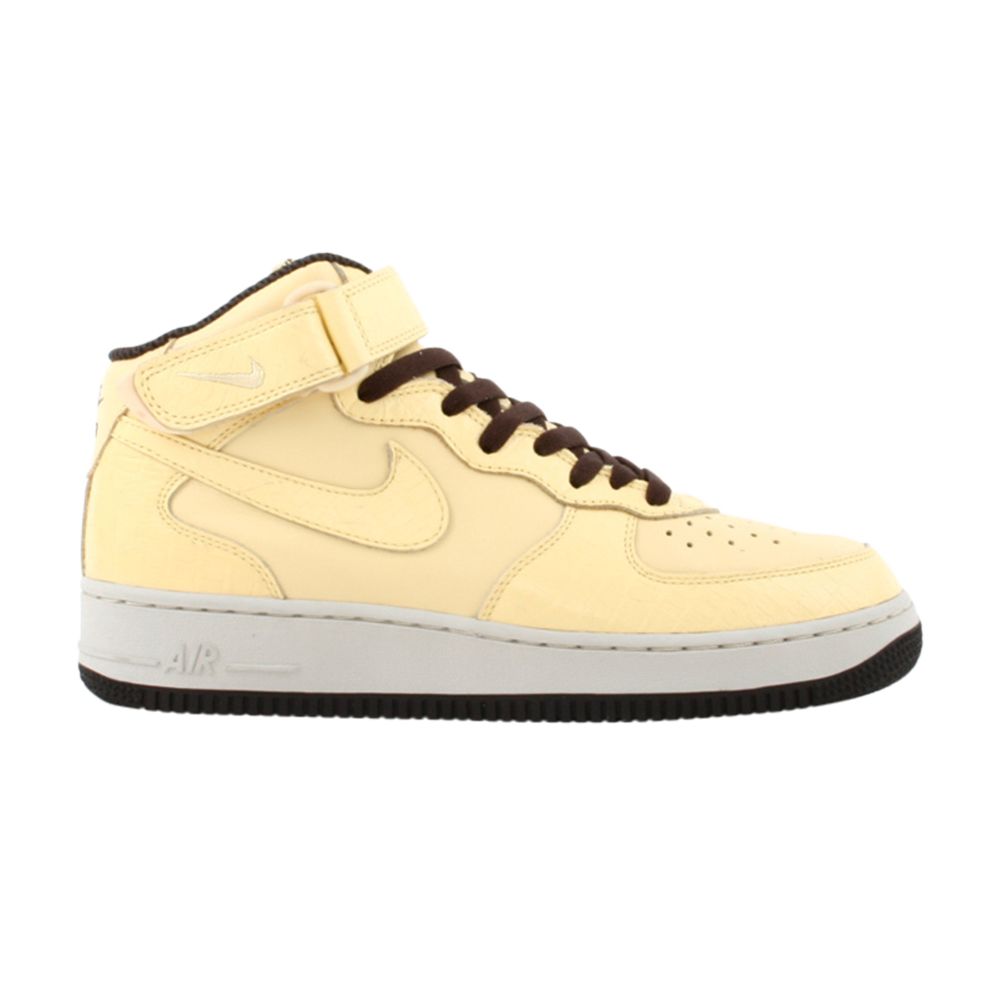 Pre-owned Nike Wmns Air Force 1 Mid | Yellow | Women's Size 10