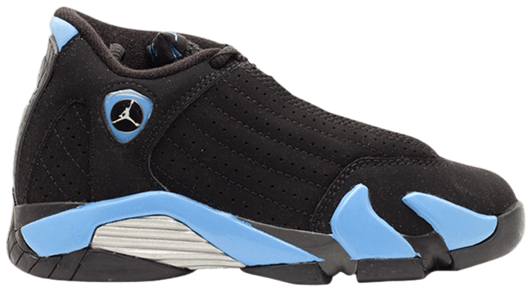 Jordan 14 black and blue cheap