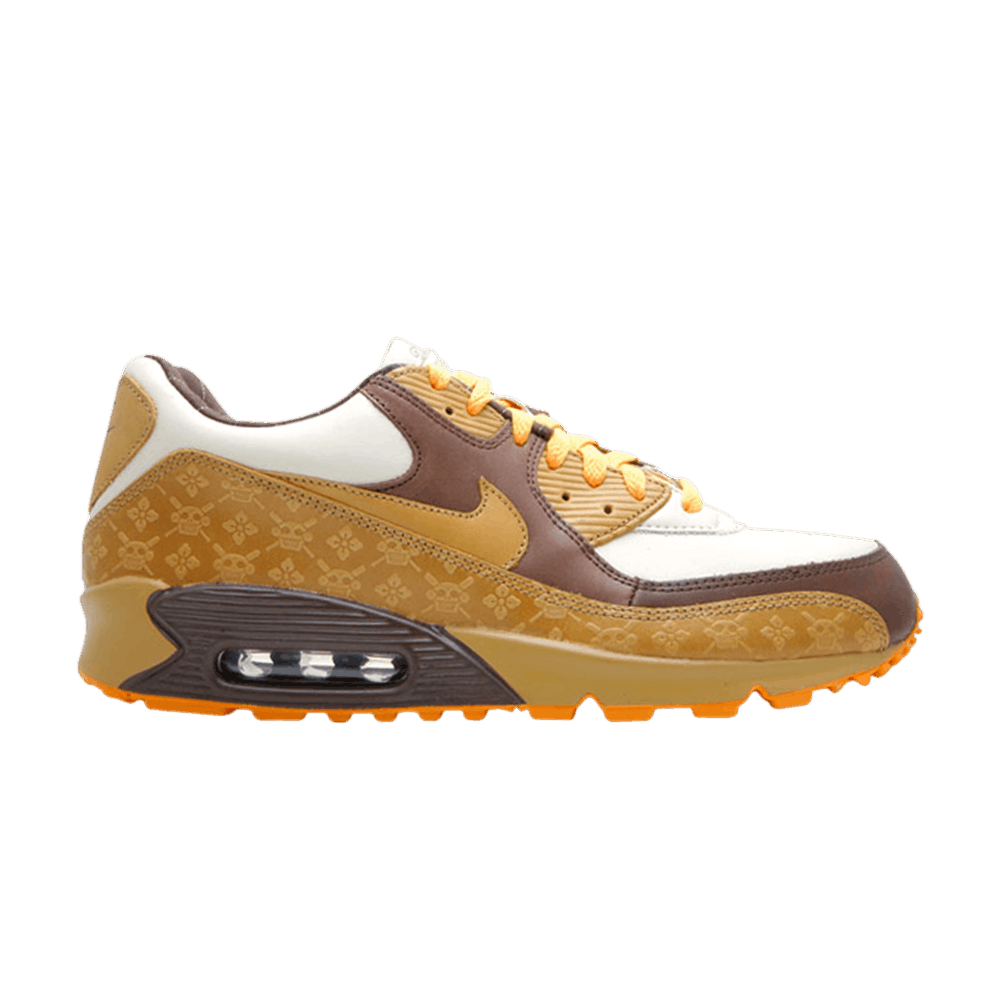 air max 90 wheat skull
