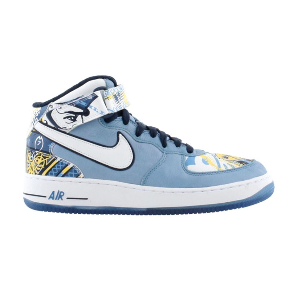 Nike Air Force 1 Mid Premium M Vick 'Collection Royale' | Blue | Men's Size 8.5