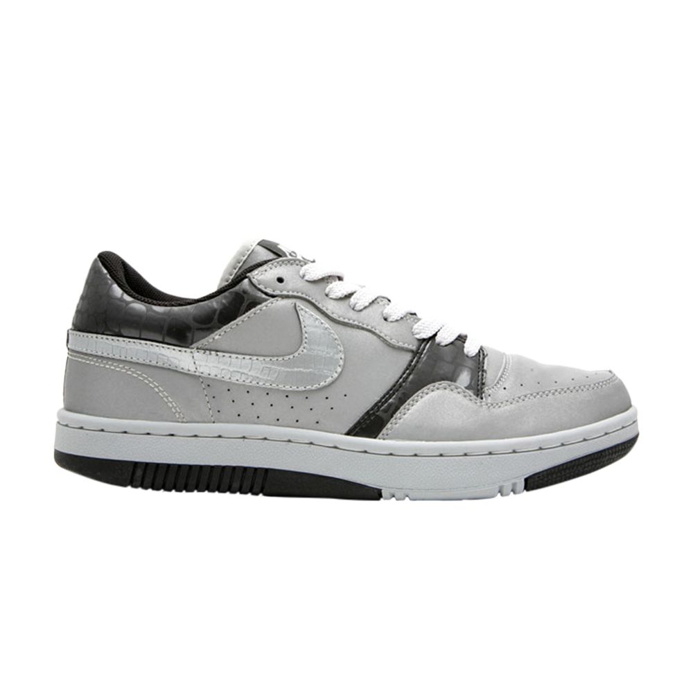 Pre-owned Nike Court Force Premium '3m Reflector' | Silver | Men's Size 11