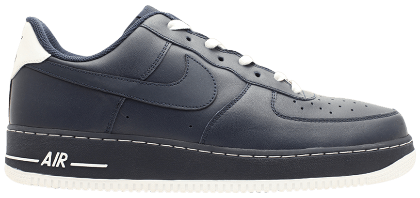 navy blue air force ones