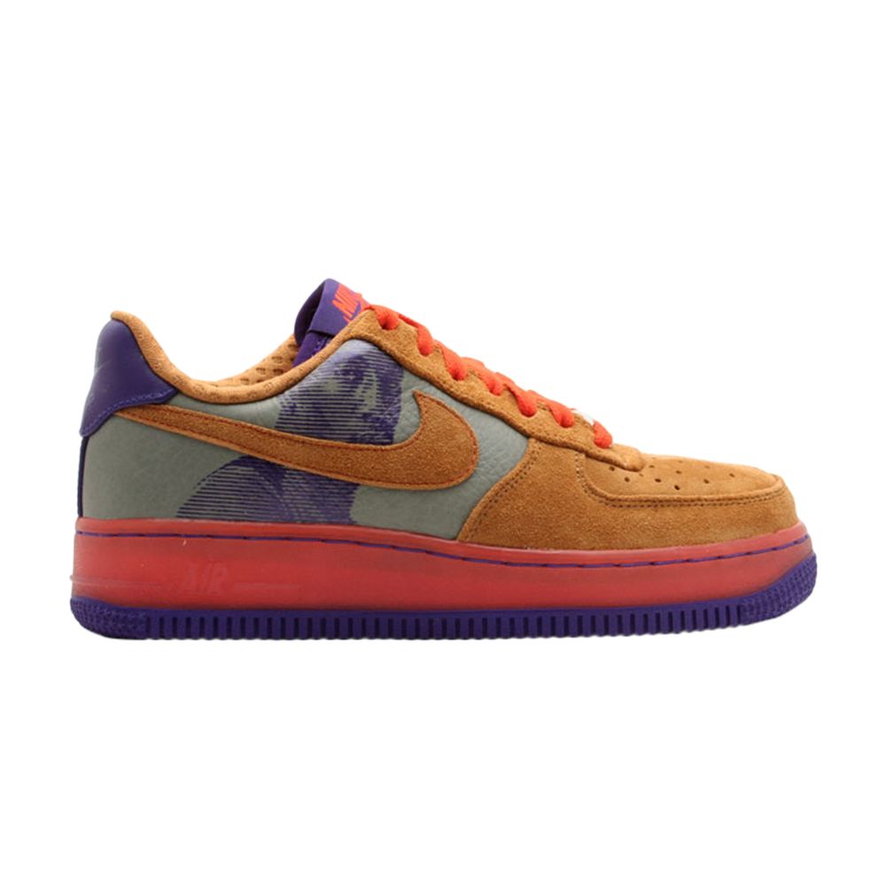 Pre-owned Nike Air Force 1 Premium Ns Gs 'amare Stoudamire New Six' | Orange | Kid's Size 4.5