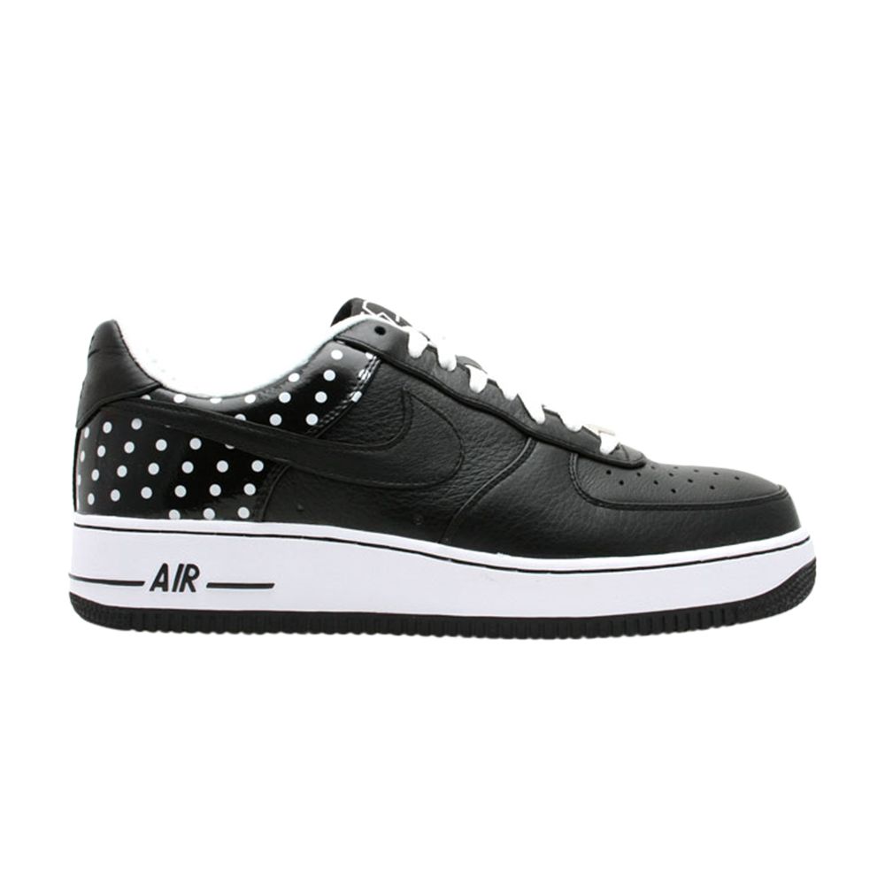 Nike Air Force 1 07 Premium 'Polka Dot' | Black | Men's Size 10 - 316108-001