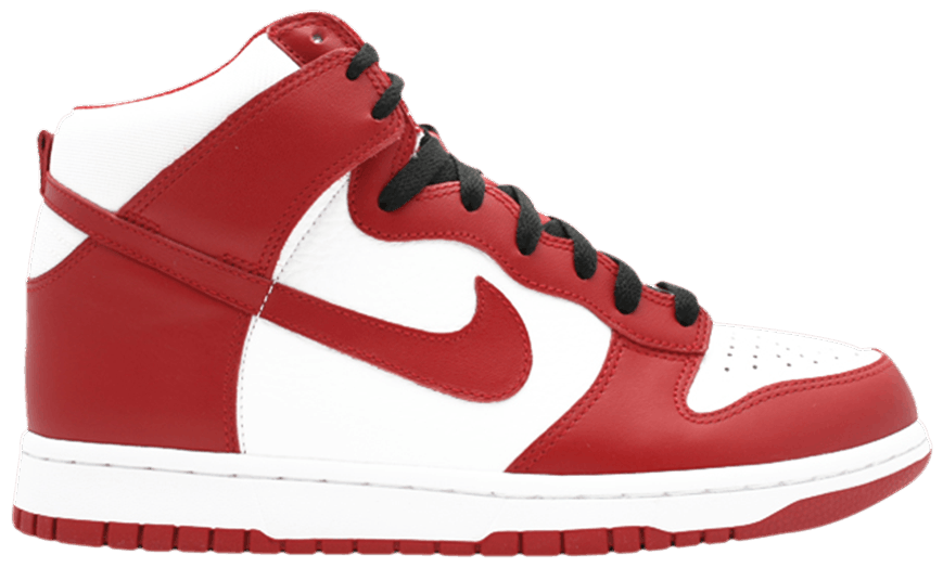 dunk high black and white on feet