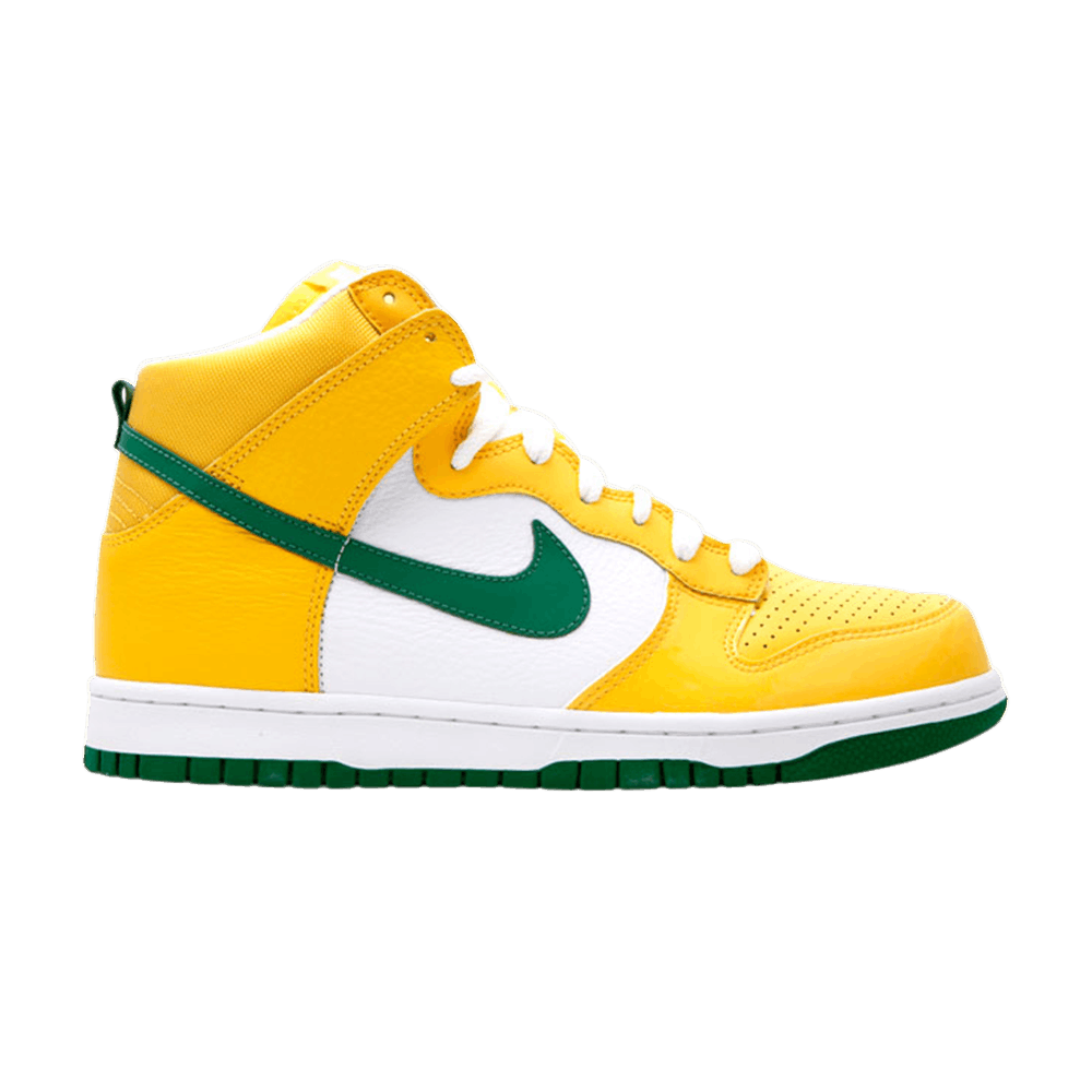 dunk high varsity maize goat