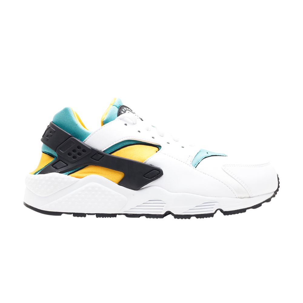 Nike Air Huarache 'White Turquoise Gold' | Men's Size 12.5