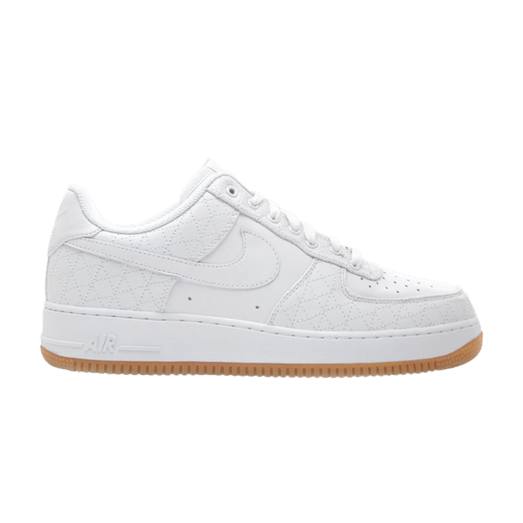 Air Force 1 White/White-Gum Light Brown