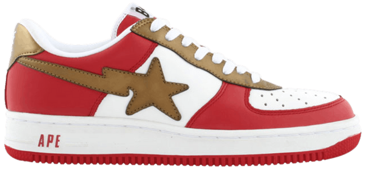 Bapesta FS 001 Low Red Bronze