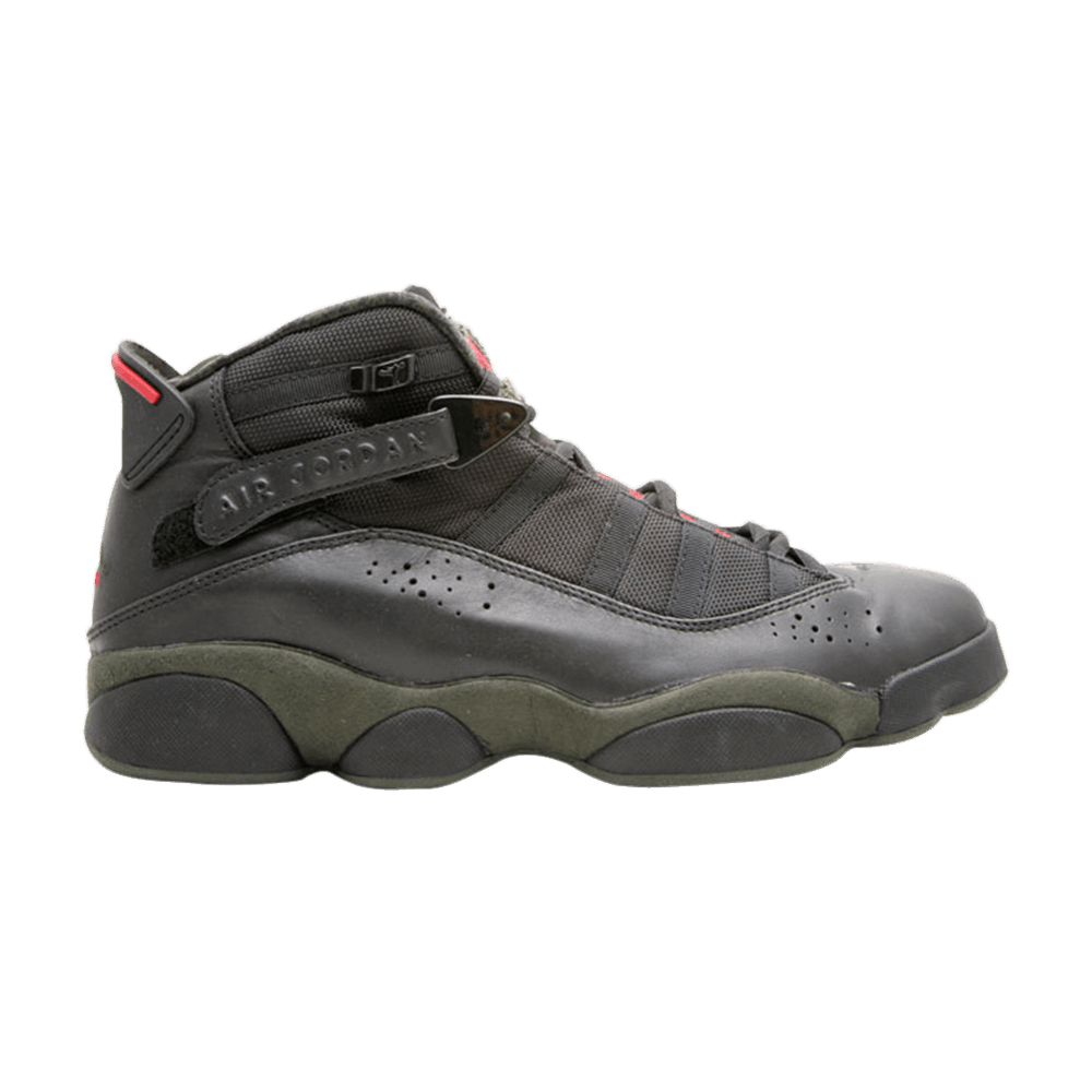 jordan 6 rings black dark charcoal