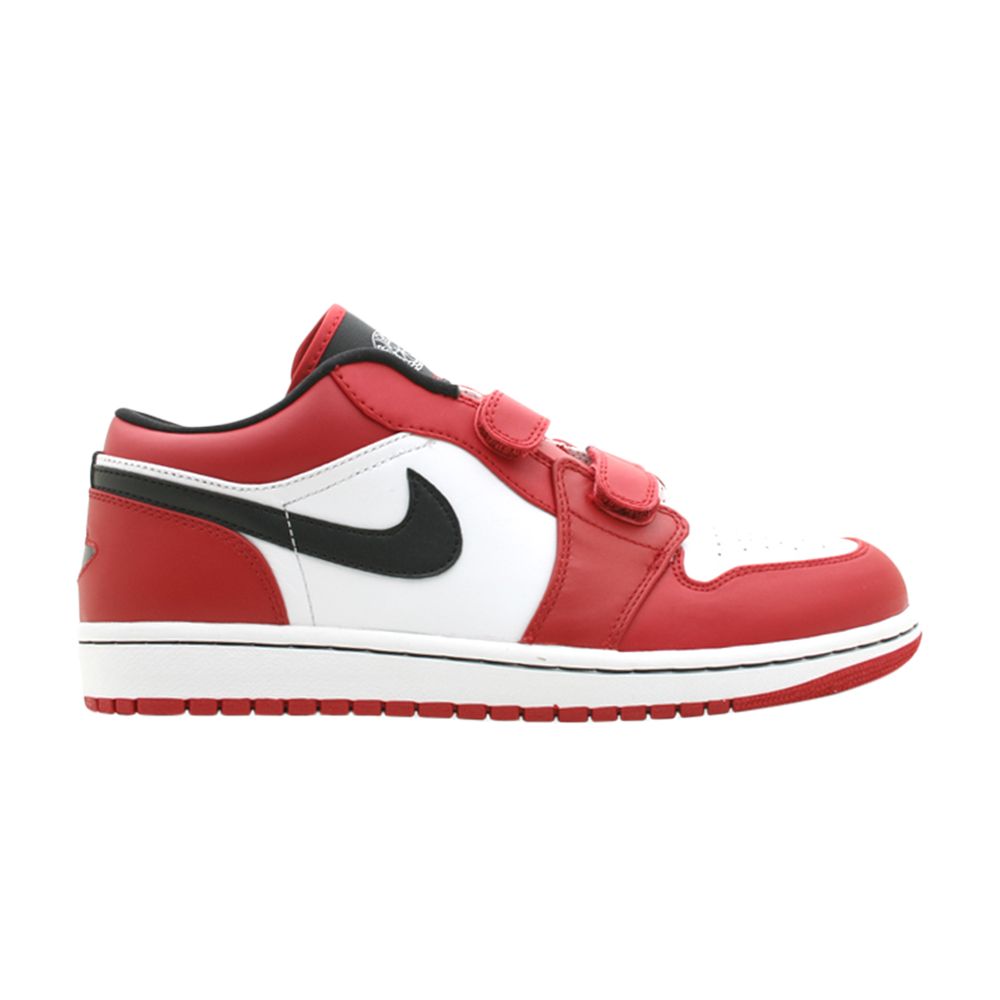 Air Jordan 1 Low Velcro 'Varsity Red' | White | Men's Size 9