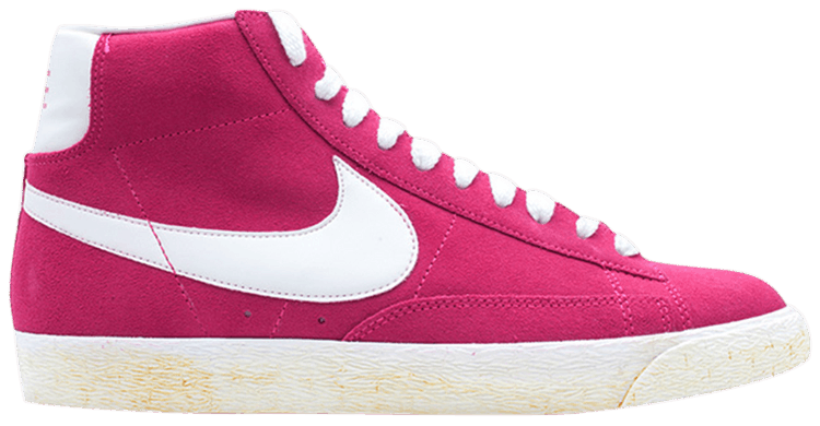 Nike Blazer High Suede Voltage Cherry