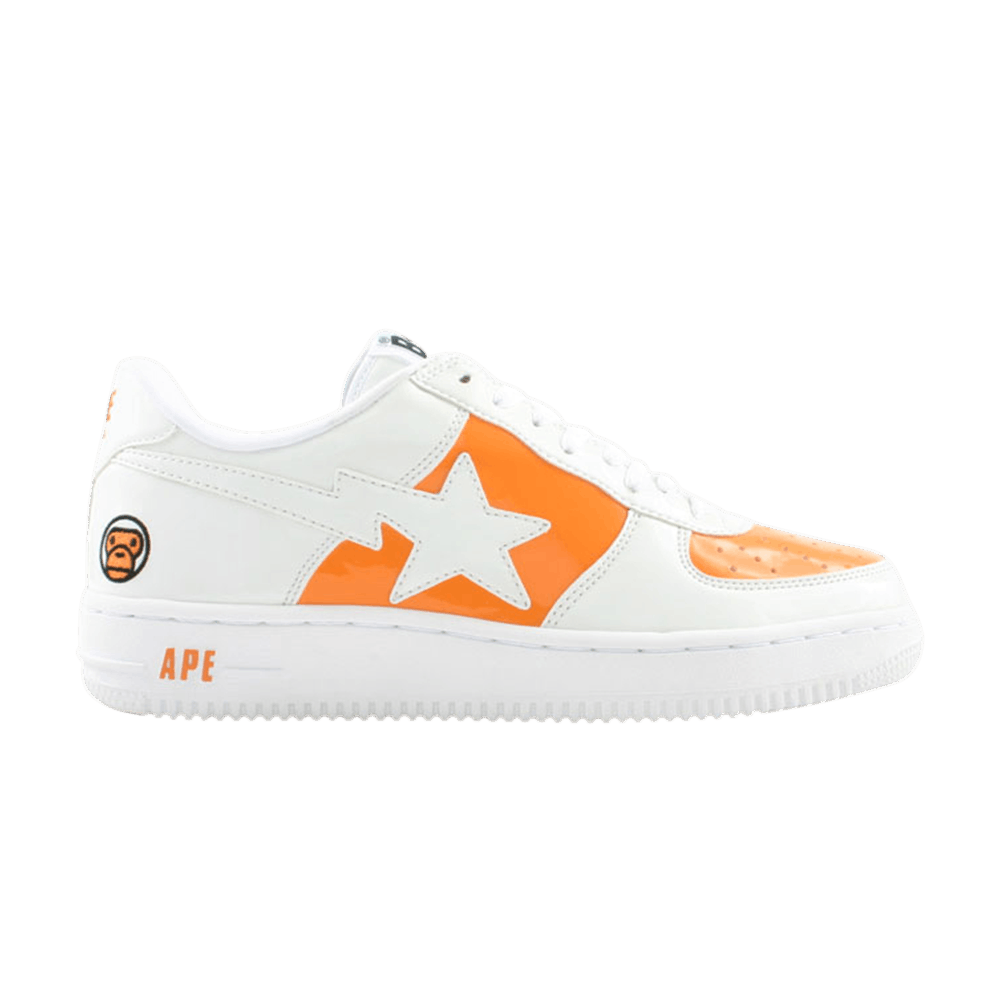 orange bapesta