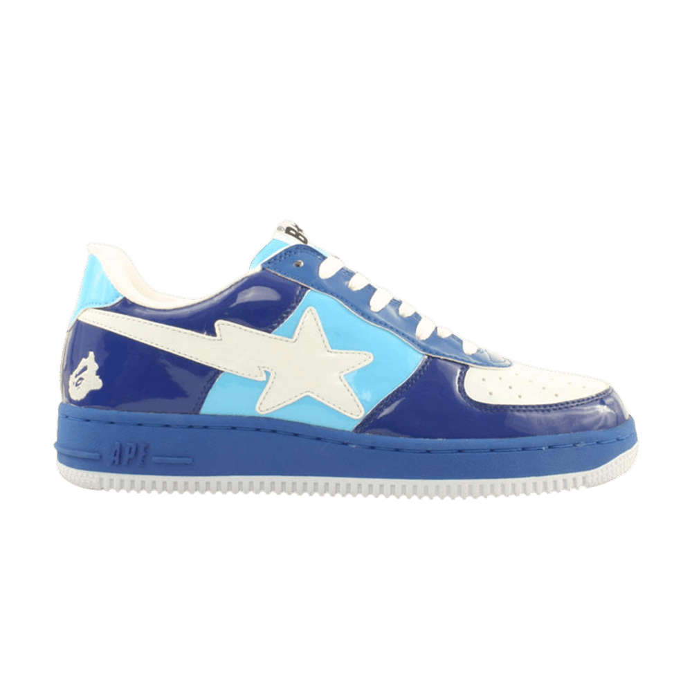 bapesta white blue