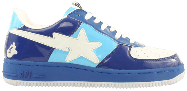 Bapesta FS 001 Low Navy Blue White
