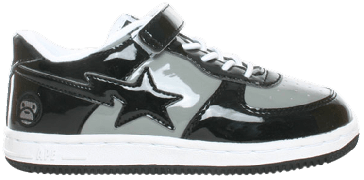 Bapesta FS 022 Low Baby Milo   Black Gray