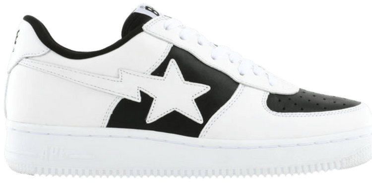 Bapesta FS 001 Low Black White