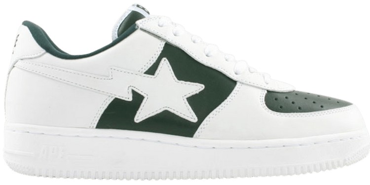 Bapesta FS 001 Low White Olive Drab