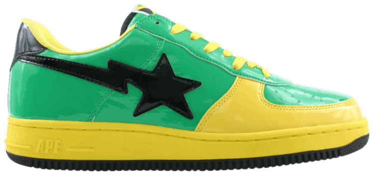 Bapesta FS 001 Low Masterpiece   Black Green