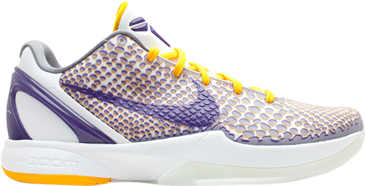Nike Kobe 6 Lakers Home Men's - 429659-104 - US